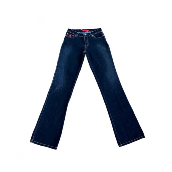 Y2k vintage BONGO suede jeans - Picture 3 of 8